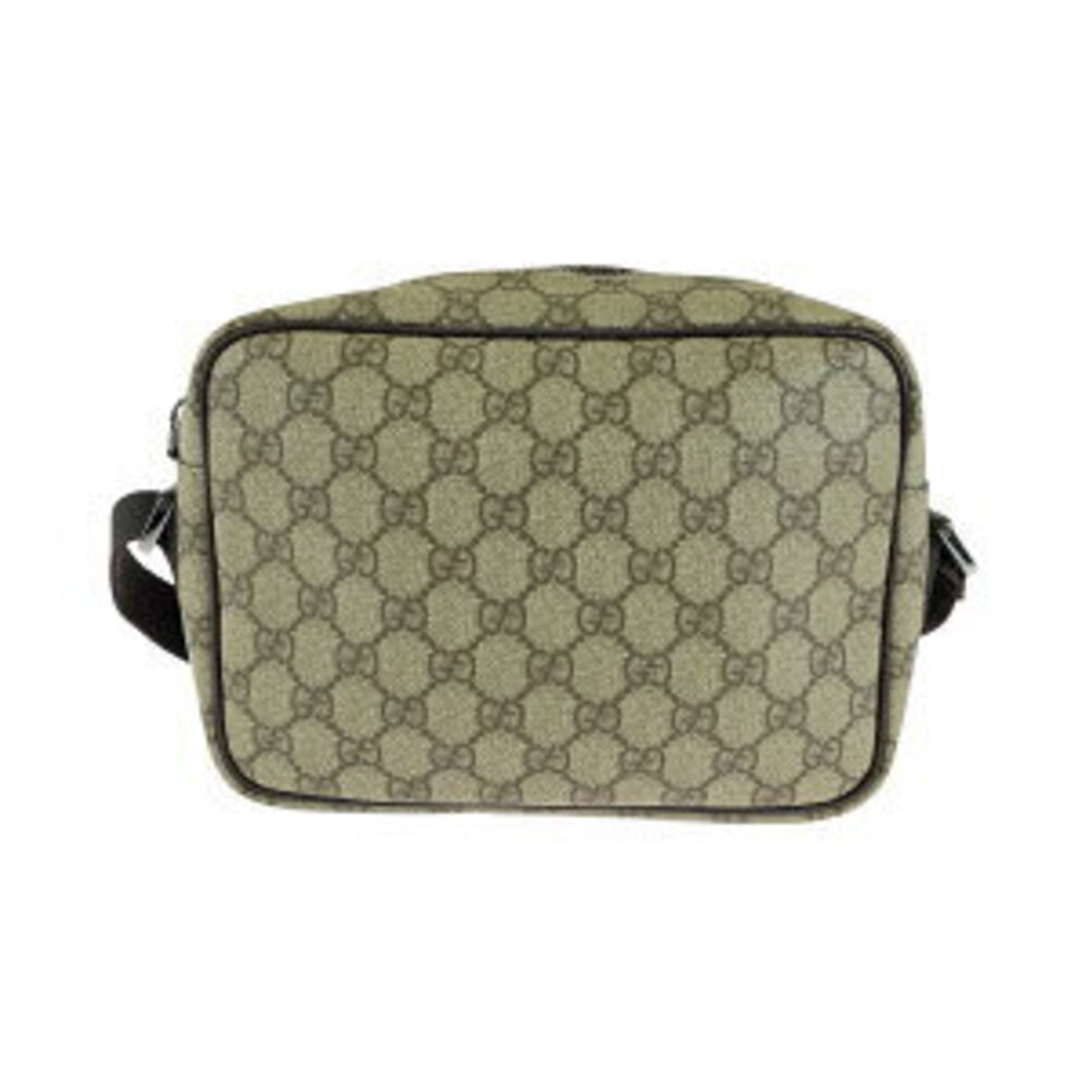 Gucci brown Bag Shoulder Beige Tan canvas GG Supreme Plus